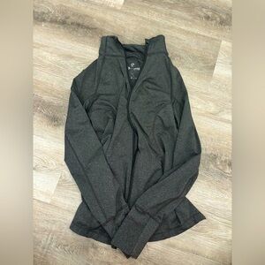 90 degree Zip up active jacket size small in grey